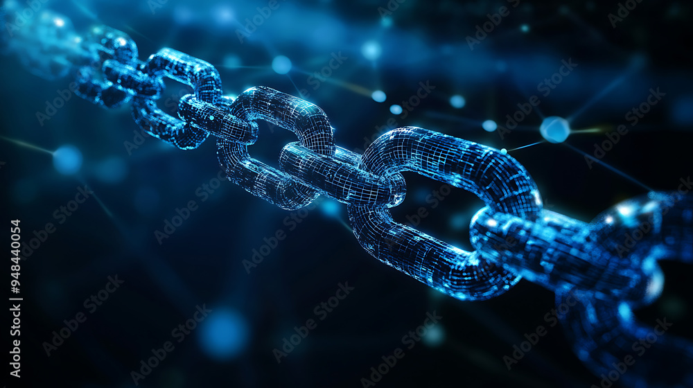 Blockchain data security, wallpaper, the security of all forms of transaction data technology