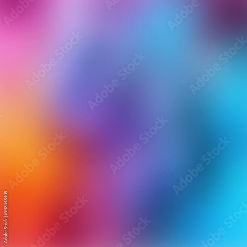 Blurred colored abstract background. Smooth transitions of iridescent colors. Colorful gradient. Rainbow backdrop. Eps 10