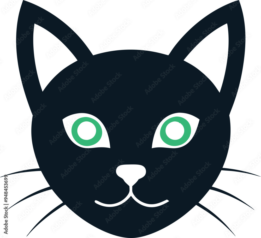 Cute cat face vector art with a friendly expression and smooth curves perfect for playful and modern design elements
Cute cat face vector art with a friendly expression and smooth curves perfect for playful and modern design elements