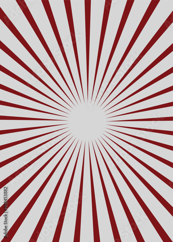 Sun rays. Retro sunburst background. Vector illustration
