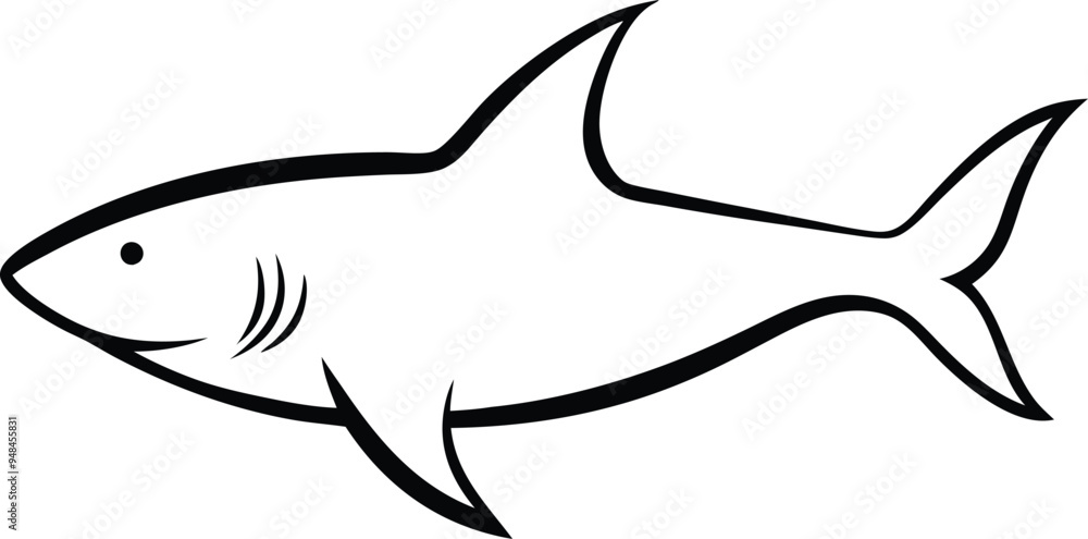Crisp shark vector art with a minimalistic style highlighting the beauty of these apex predators
Crisp shark vector art with a minimalistic style highlighting the beauty of these apex predators