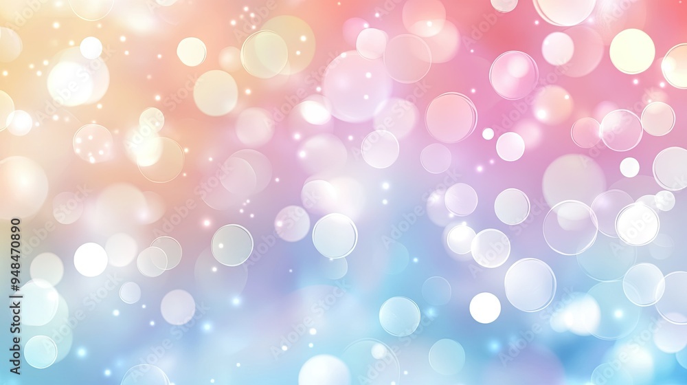 Vector illustration of an abstract pastel background with dreamy bokeh effects, perfect for a soft, elegant design. Vector illustration of an abstract pastel background with dreamy bokeh effects, perfect for a soft, elegant design.