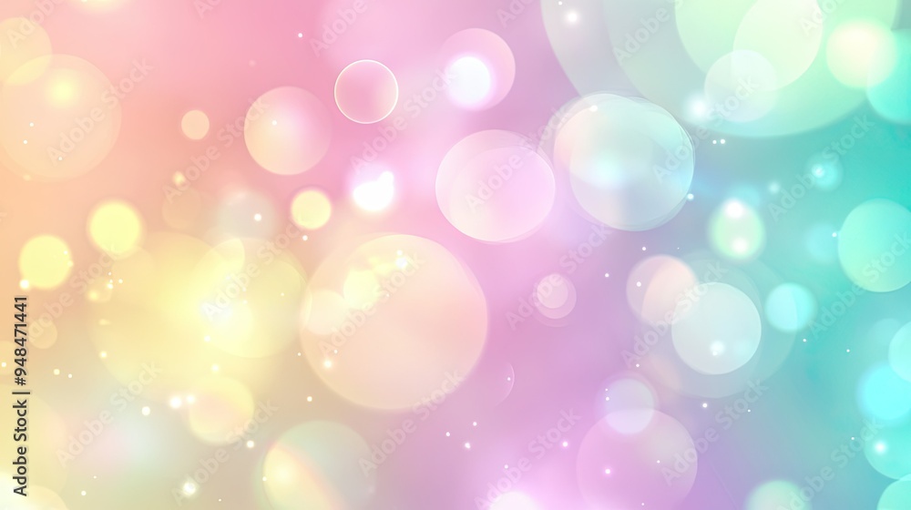 Vector pastel unicorn wallpaper with dreamy hearts, circles, bokeh, and stars, perfect for a magical and sweet design. Vector pastel unicorn wallpaper with dreamy hearts, circles, bokeh, and stars, perfect for a magical and sweet design.