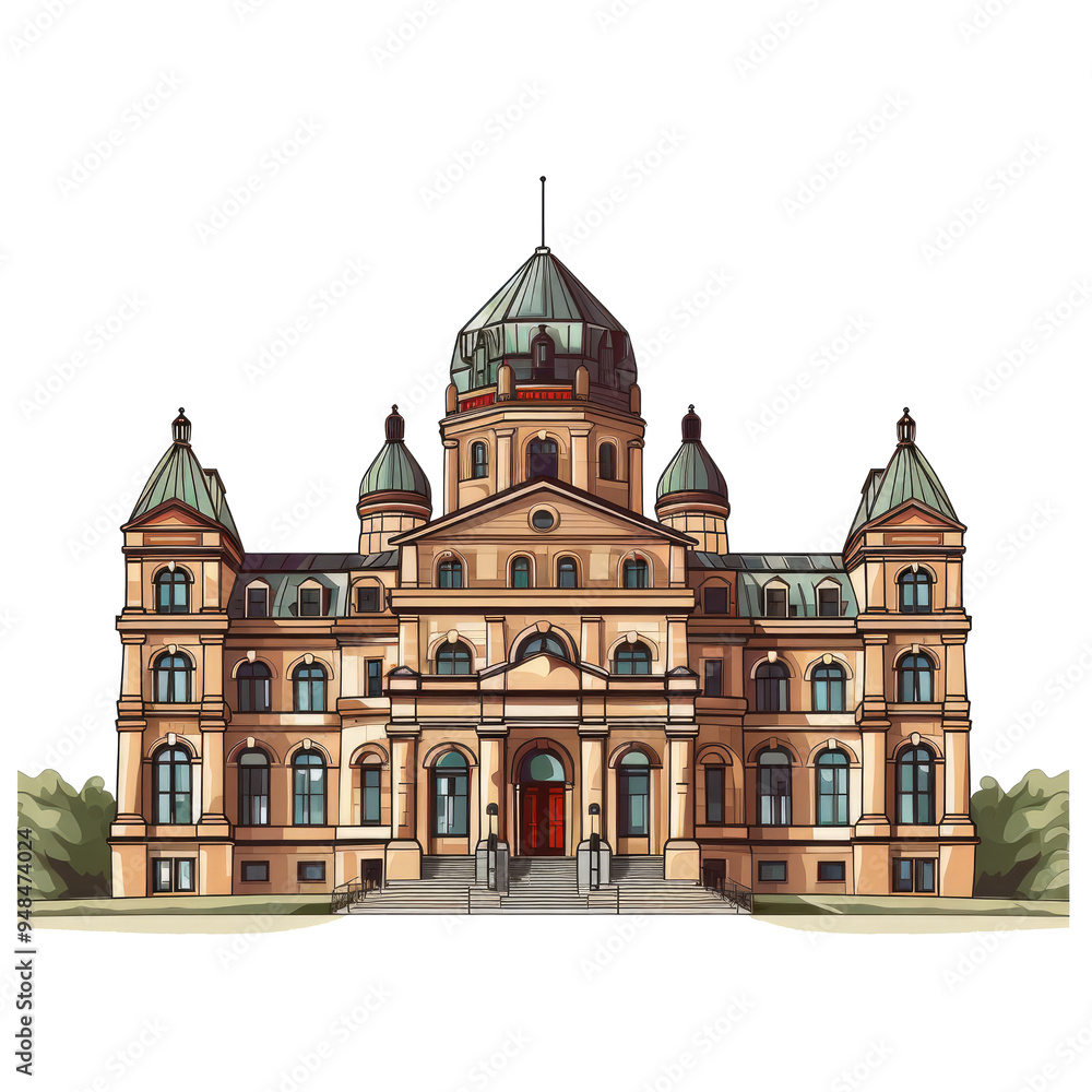 An illustration of a parliament building An illustration of a parliament building