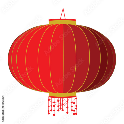 chinese new year items vector design illustration on white background