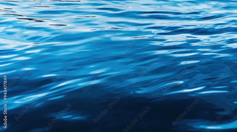 Abstract Blue Water Texture Abstract Blue Water Texture