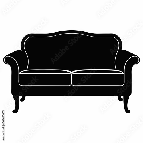 Sofa Black silhouette