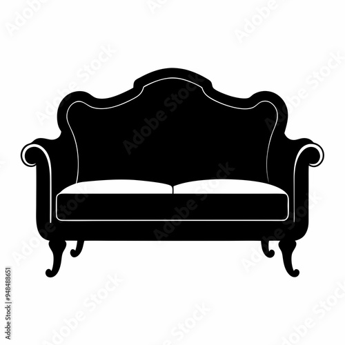 Sofa Black silhouette