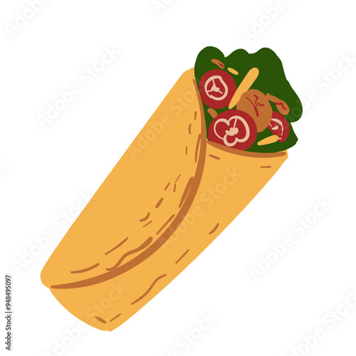 Breakfast Elements Burrito