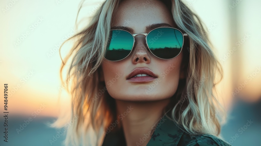An individual with wavy blonde hair is pictured outdoors during sunset, creating a serene and pensive atmosphere as they embrace the quiet emotions of the golden hour. An individual with wavy blonde hair is pictured outdoors during sunset, creating a serene and pensive atmosphere as they embrace the quiet emotions of the golden hour.
