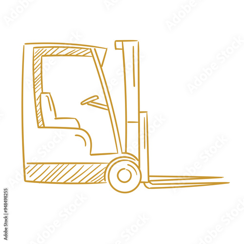 Engineering vehicle Forklift