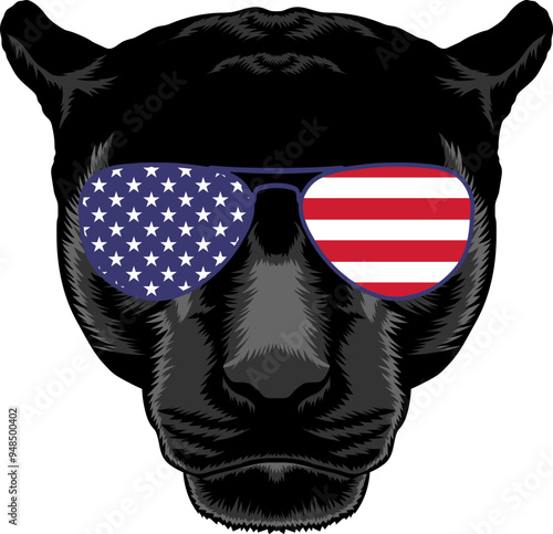 Panther Face Sunglasses