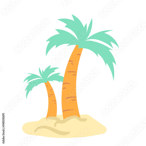 Beach Elements Tree