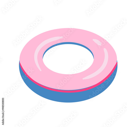 Beach Elements Swimming Tire