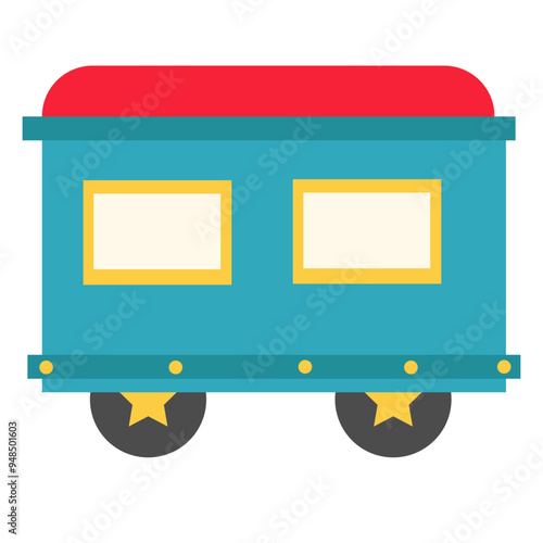 circuss equipment train