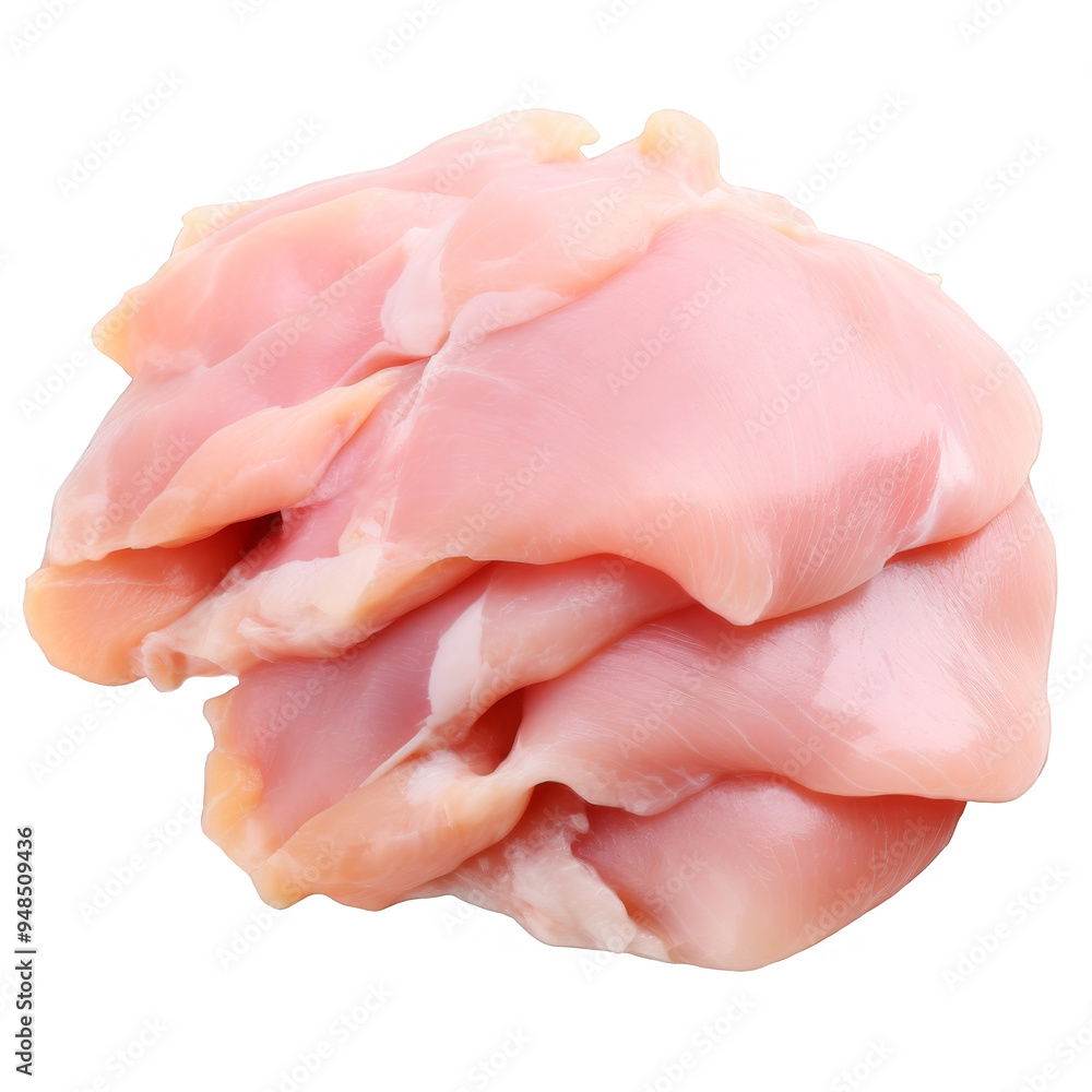 Chicken Meat Isolated on a Transparent Background Chicken Meat Isolated on a Transparent Background