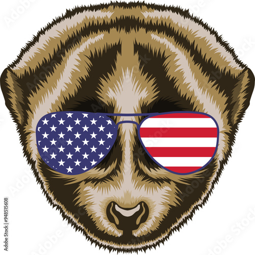 Slow Loris Face Sunglasses