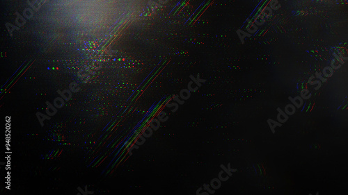 Abstract Grunge Glitch Photocopy Texture Background with Double Exposure and RGB Glitch Effects