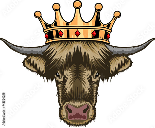 Yak Face Crown