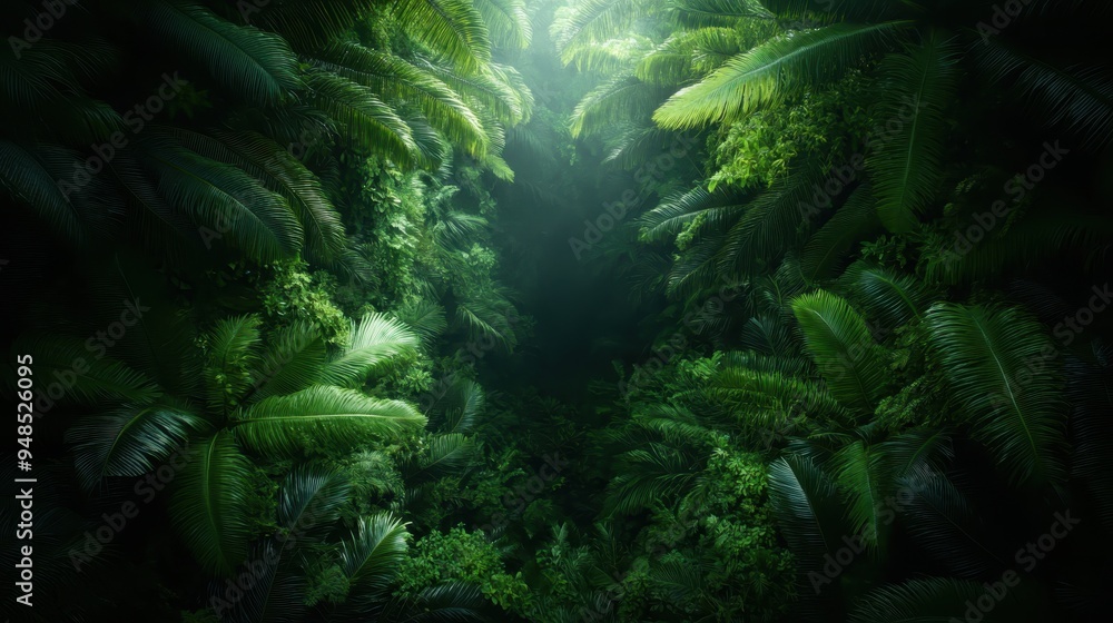 A vibrant tropical jungle scene with lush green foliage and dense vegetation, creating a rich and immersive natural environment teeming with plant life and adventure. A vibrant tropical jungle scene with lush green foliage and dense vegetation, creating a rich and immersive natural environment teeming with plant life and adventure.