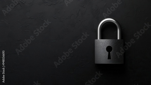 Key turning in a padlock, symbolizing the journey to inspiration, 3D illustration