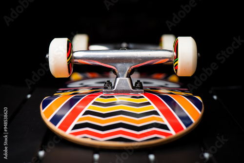 New skateboard setup concept. photo