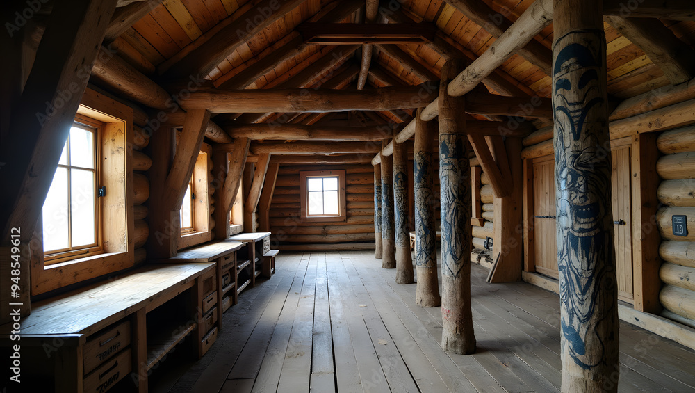 A Haida Longhouse in Canada Poles Inked With Spirits A Haida Longhouse in Canada Poles Inked With Spirits