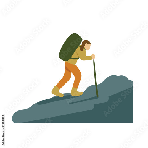 Hiking Scene