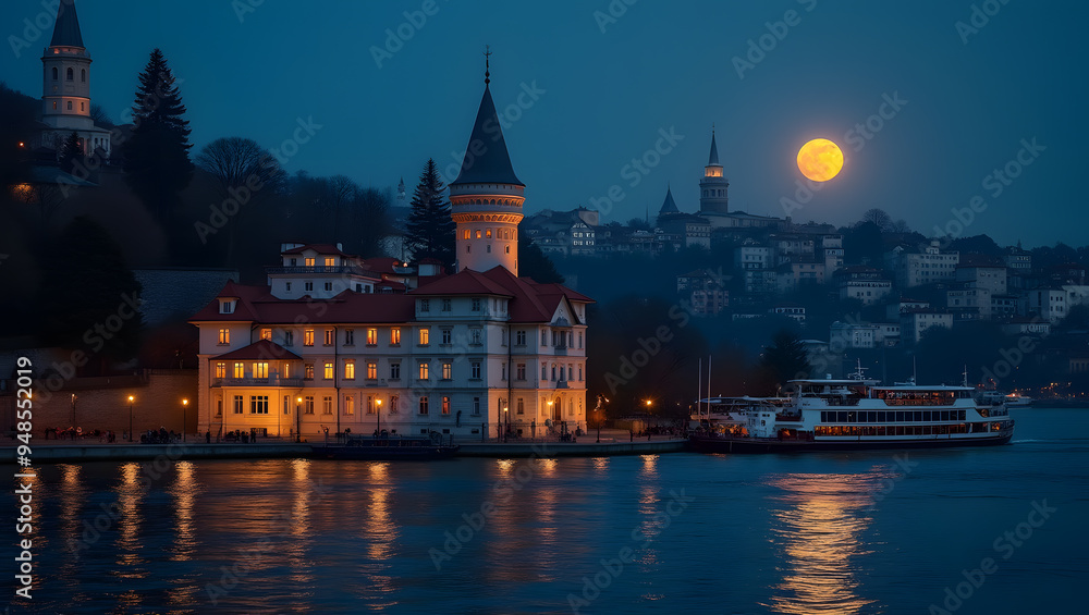 Ottoman Mansions on the Bosphorus Waltzing with Moonlight Ottoman Mansions on the Bosphorus Waltzing with Moonlight