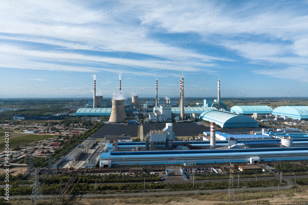 view of power station