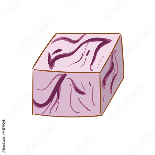 Party and Sweet Food Fudge