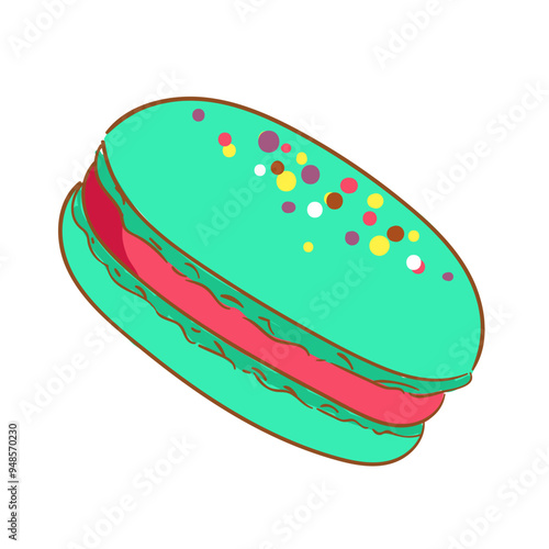 Party and Sweet Food Macaron