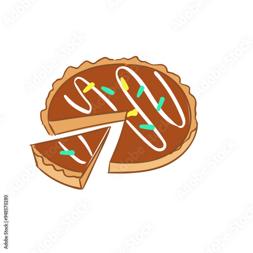 Party and Sweet Food Tart