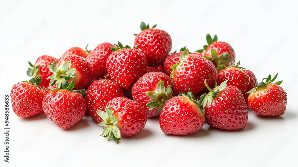 a lot of strawberry on white background photo wallpaper a lot of strawberry on white background photo wallpaper
