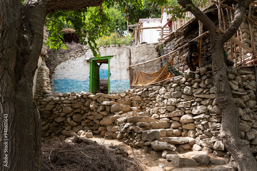 Rincón del pueblo de Machulo, Pakistán photo