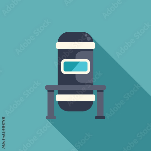 Cryogenic capsule for cryopreservation of a human body, futuristic technology