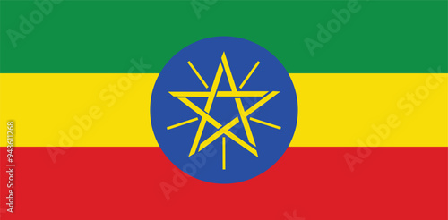 National Flag of Ethiopia, Ethiopia Flag