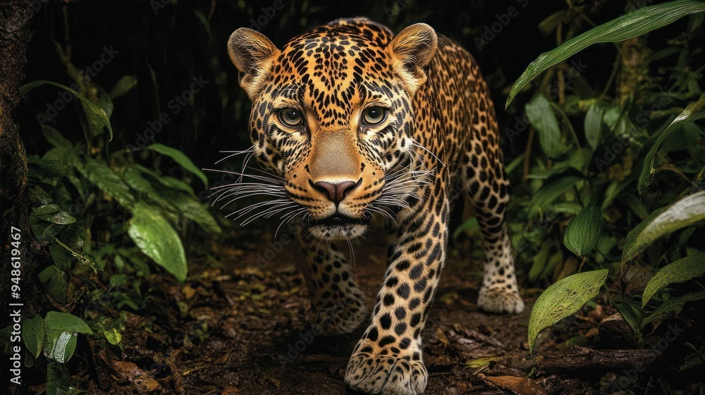 Leopard in the Jungle Leopard in the Jungle