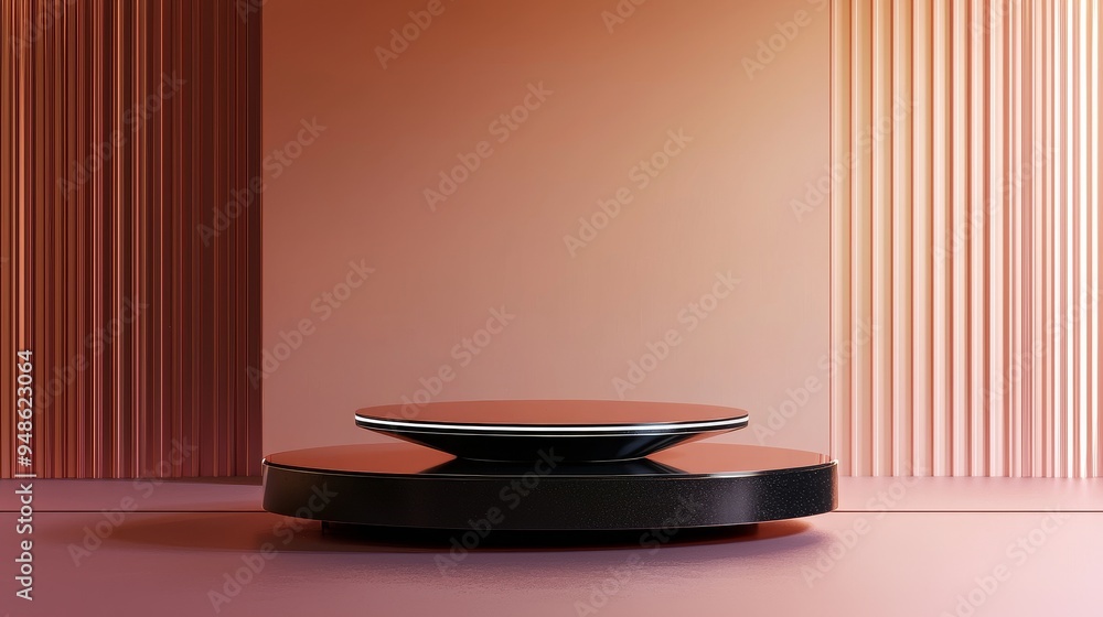 Sleek and Elegant Podium for Luxury Product Showcase Sleek and Elegant Podium for Luxury Product Showcase