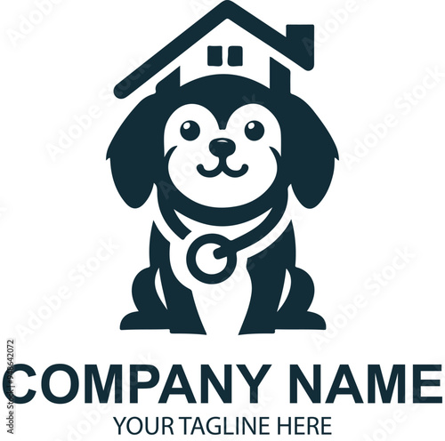 vector pet logo design 