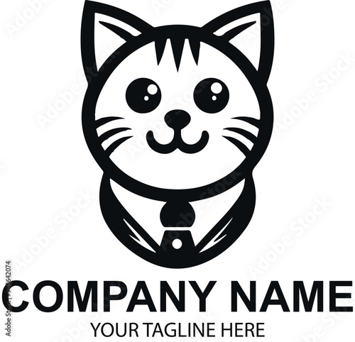 vector pet logo design 
