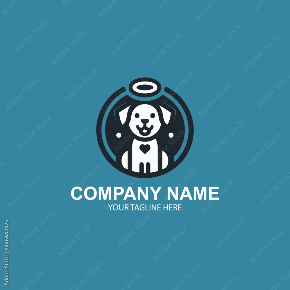vector pet logo design vector pet logo design