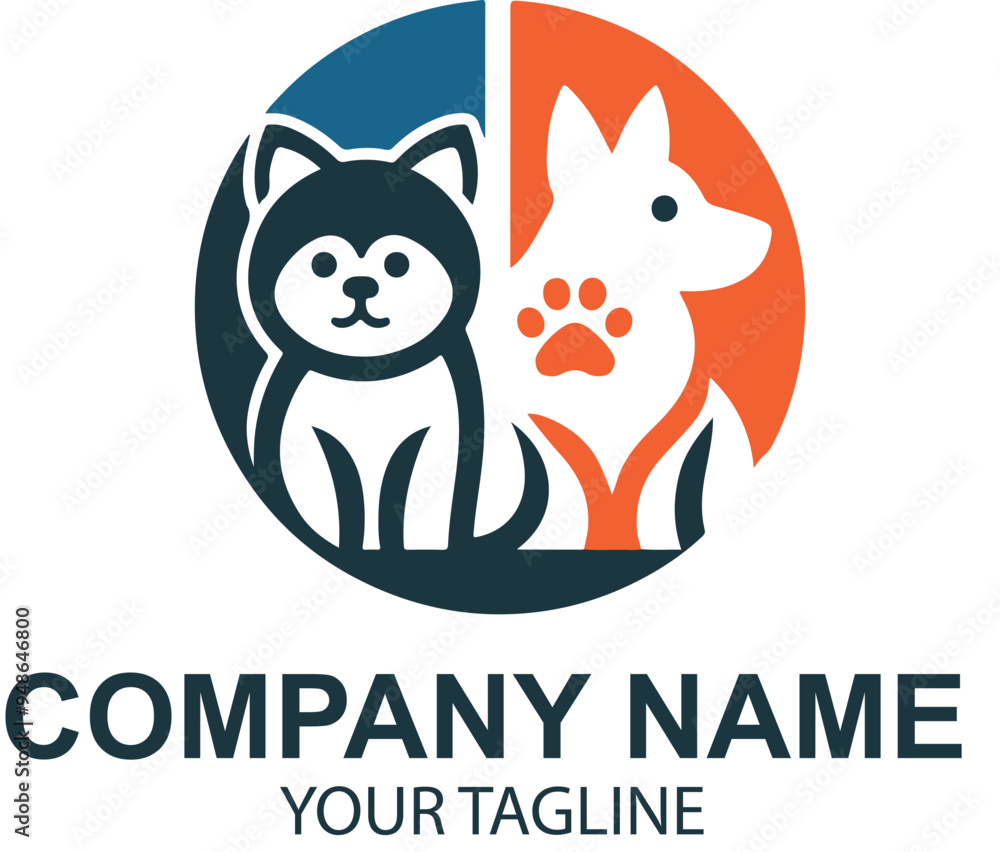 pet logo design pet logo design