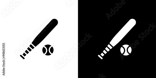 baseball sports icon Flat fill set collection