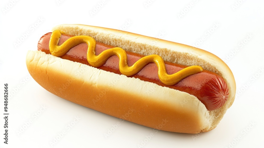 Classic Hot Dog with Mustard Classic Hot Dog with Mustard