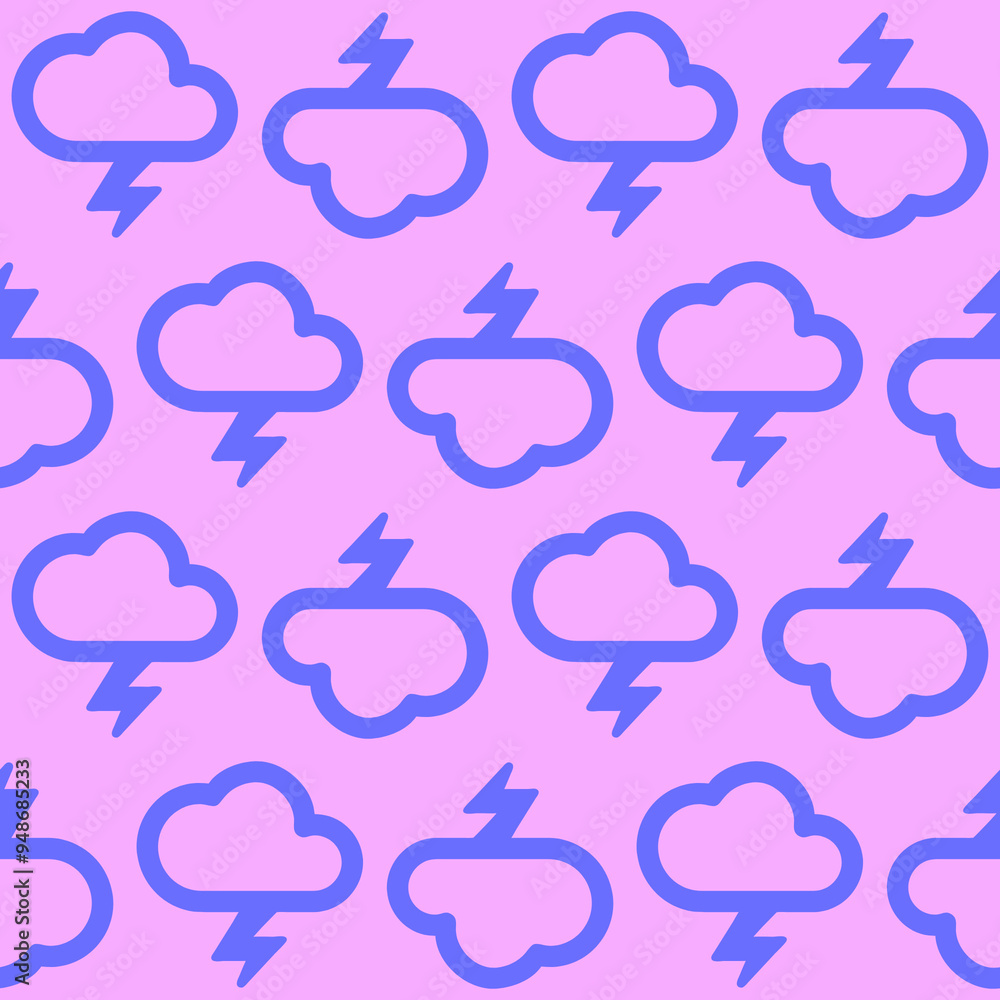 Obraz premium seamless background with clouds