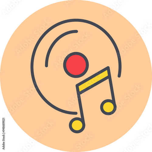 Music Vector Icon