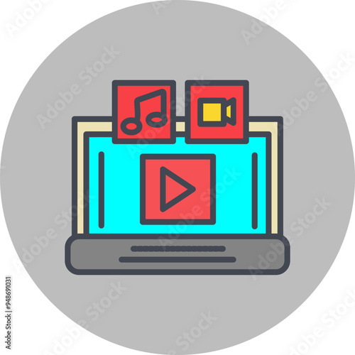 Entertainment Vector Icon