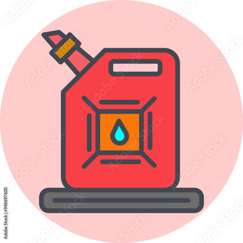 Gasoline Vector Icon