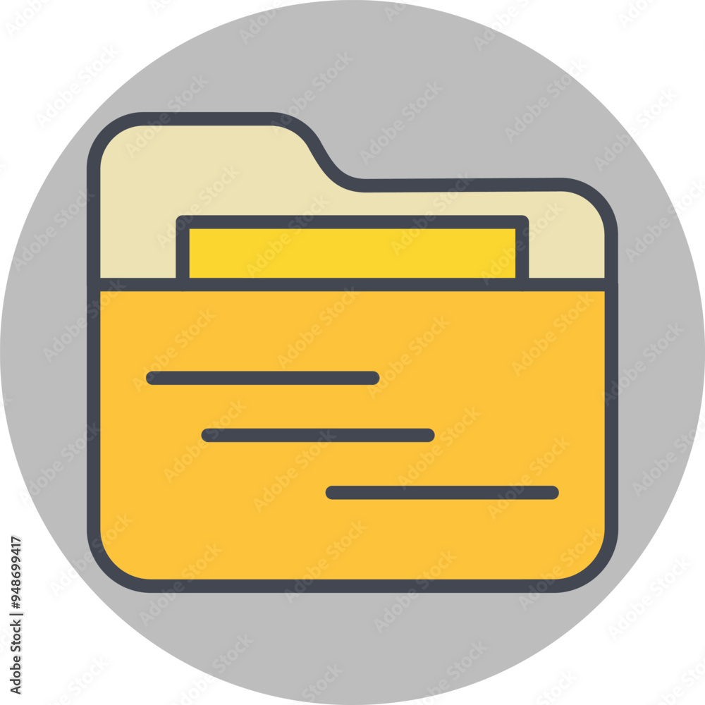 Folder Vector Icon Folder Vector Icon